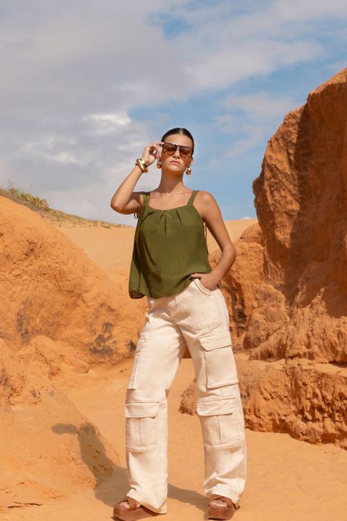 ALCA CAPRI FOLK VERDE ALGA